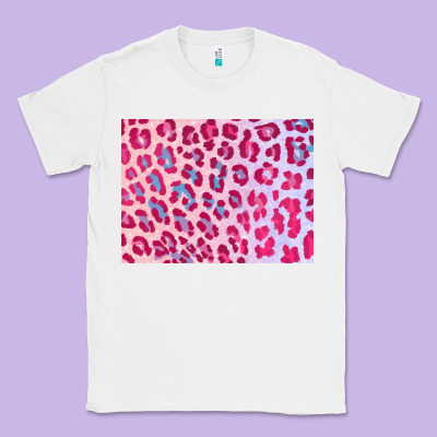 Leopard Background Pink Shimmer 3200x2400 Classic Tee Designed By Adodesignshop