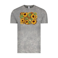 Cloud Rock cactus leopard sunflower glitter background Vintage Tee - AdoDesignShop