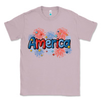 Lilac America Classic Tee - MaliasSmallBusiness