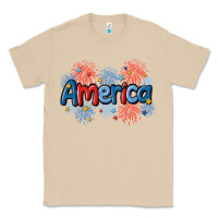 Mushroom America Classic Tee - MaliasSmallBusiness