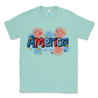 Seafoam America Classic Tee - MaliasSmallBusiness
