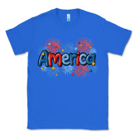 True Royal America Classic Tee - MaliasSmallBusiness
