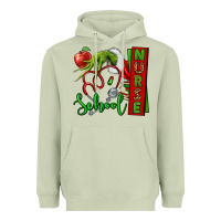 Matcha Christmas Character Nurse Heavyweight Hoodie - NancyCooperArtShop