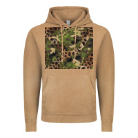 Vintage Camel camouflage  leopard Vintage Hoodie - BarkalooDesign