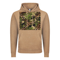 Vintage Coffee camouflage  leopard Vintage Hoodie - BarkalooDesign