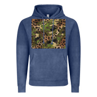 Vintage Denim camouflage  leopard Vintage Hoodie - BarkalooDesign