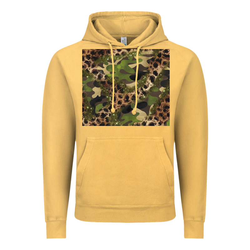 Camouflage  Leopard Vintage Hoodie by BarkalooDesign | Teevron