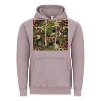 Vintage Zinc camouflage  leopard Vintage Hoodie - BarkalooDesign