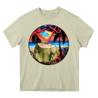 Mossy coconut drink colorful leopard Heavy Core Tee - BarkalooDesign