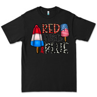 Black red white blue Premium Tee - CowhideDigitalArt