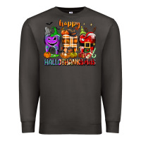 Smoke Happy Hallothanksmas teeth Premium Sweatshirt - texasbilliewilder
