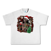 Lunar Rock Skeleton with coffee cup Christmas Urban Heavy Tee - NancyCooperArtShop
