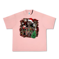 Salmon Skeleton with coffee cup Christmas Urban Heavy Tee - NancyCooperArtShop