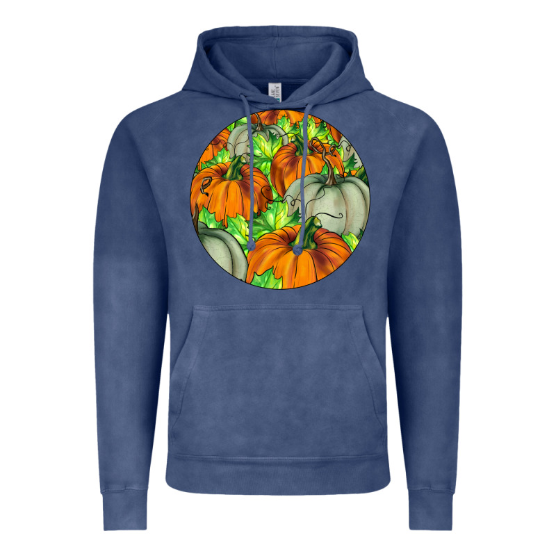 Fall Rounded Vintage Hoodie by LillyAllenDesigns | Teevron