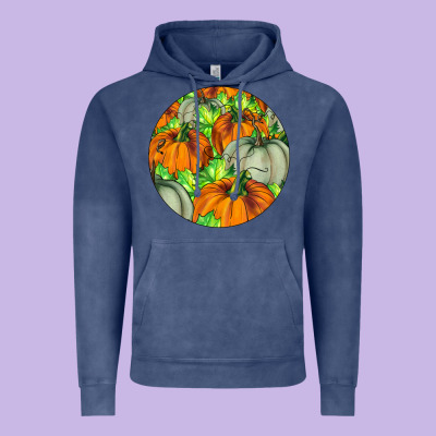 Fall Rounded Vintage Hoodie Designed By Lillyallendesigns