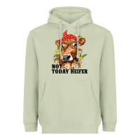 Matcha Cute Heifer Heavyweight Hoodie - texasbilliewilder