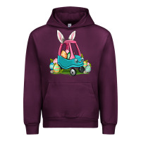 Mauve Wine Easter toddler car Urban Hoodie - OliviaCreatesArt