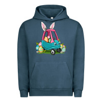 Pigment Midnight Navy Easter toddler car Urban Hoodie - OliviaCreatesArt