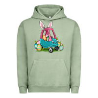 Pigment Oil Green Easter toddler car Urban Hoodie - OliviaCreatesArt