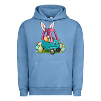 Pigment Pebble Blue Easter toddler car Urban Hoodie - OliviaCreatesArt