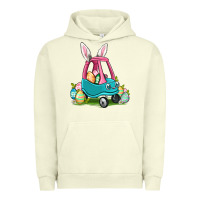 Pigment Pistachio Easter toddler car Urban Hoodie - OliviaCreatesArt