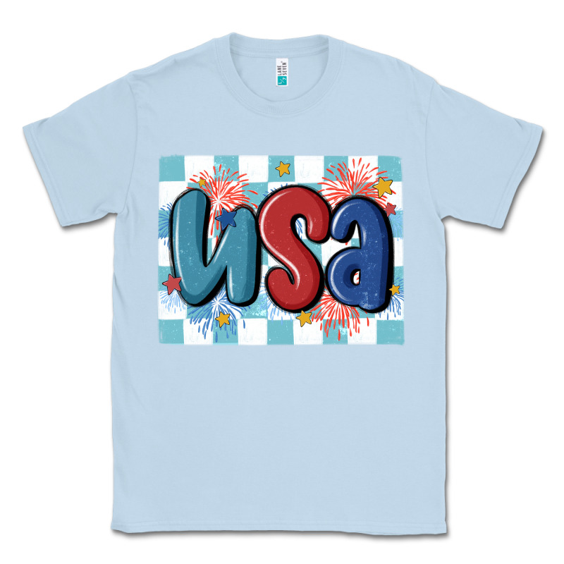 Usa Retro Classic Tee by MaliasSmallBusiness | Teevron