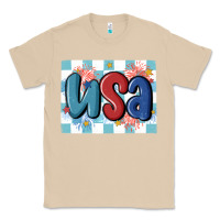 Mushroom usa retro Classic Tee - MaliasSmallBusiness
