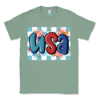 Sage usa retro Classic Tee - MaliasSmallBusiness