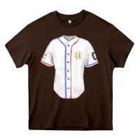 Chocolate Brown softball uniform fa element Heavy Core Tee - FaDigitalArtStudio