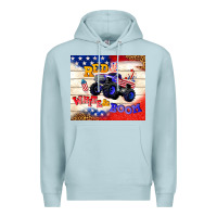 Blue Mist red white & boom Premium Hoodie - TumblerDesignByShophia