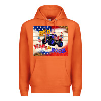 Carrot red white & boom Premium Hoodie - TumblerDesignByShophia
