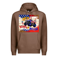 Chestnut red white & boom Premium Hoodie - TumblerDesignByShophia