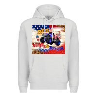 Dove Grey red white & boom Premium Hoodie - TumblerDesignByShophia