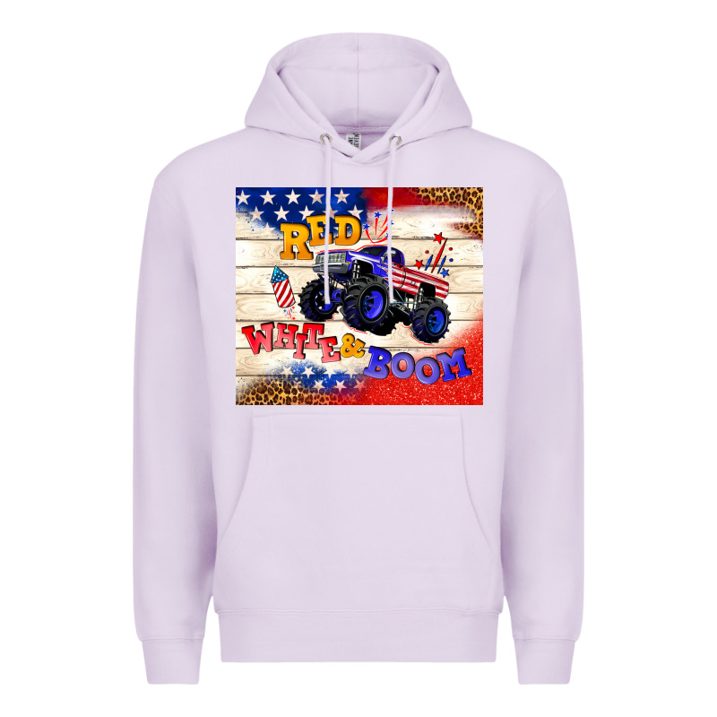 Red White & Boom Premium Hoodie by TumblerDesignByShophia | Teevron