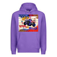Purple red white & boom Premium Hoodie - TumblerDesignByShophia