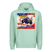 Seafoam red white & boom Premium Hoodie - TumblerDesignByShophia
