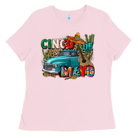 Bubblegum Pink cinco de mayo Ladies Tee - CTS Tumbler Store
