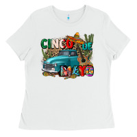 White cinco de mayo Ladies Tee - CTS Tumbler Store