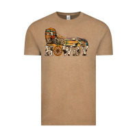 Vintage Coffee howdy killer Vintage Tee - NancyCooperArtShop