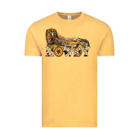 Vintage Mustard howdy killer Vintage Tee - NancyCooperArtShop