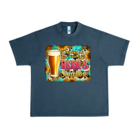 Midnight Navy beer and sunshine Urban Heavy Tee - Jasminsmagicworld