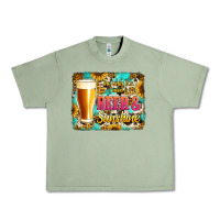 Oil Green beer and sunshine Urban Heavy Tee - Jasminsmagicworld