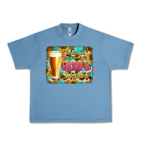 Pebble Blue beer and sunshine Urban Heavy Tee - Jasminsmagicworld