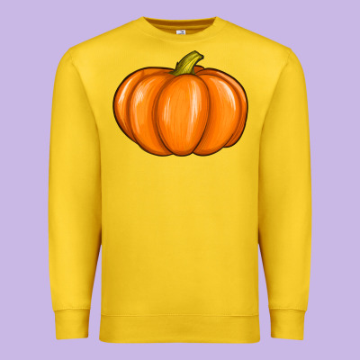 Pumpkin Premium Sweatshirt Designed By Texasbilliewilder