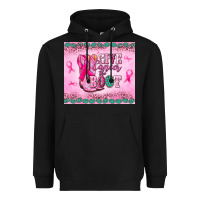 Black Give Cancer the boot Heavyweight Hoodie - NancyCooperArtShop