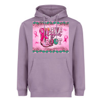 Lavender Give Cancer the boot Heavyweight Hoodie - NancyCooperArtShop