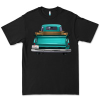Black western truck back view Premium Tee - FaDigitalArtStudio
