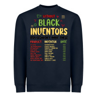 Navy black inventors black history Heavyweight Sweatshirt - MaliasSmallBusiness