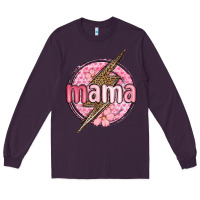 Plum mama lightning bolt valentine s day Long Sleeve Tee - MaliasSmallBusiness