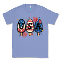 Colony Blue usa popsicles Classic Tee - MaliasSmallBusiness